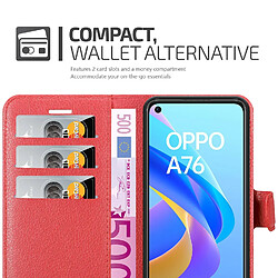 Acheter Cadorabo Coque Oppo A36 / A76 / A96 4G / K10 4G / Realme 9i Etui en Rouge