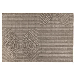 Lisa Design Rio - tapis rectangulaire motif abstrait - intérieur et extérieur - taupe