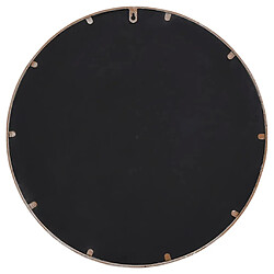 Avis vidaXL Miroir de jardin Sable 60x4 cm Fer Rond utilisation extérieure