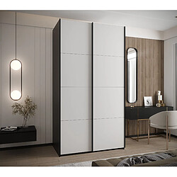 Abiks Meble Armoire à portes battantes Lux 1 245,5/140/64 2 portes