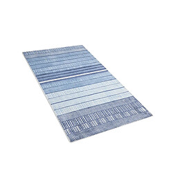 Beliani Tapis 80 x 150 cm bleu clair YARDERE