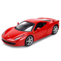 Universal 1: 32458 Voiture de sport italienne Simulation statique Moulée sous pression Modèle de collection Jouet de voiture | Voiture jouet moulée sous pression (rouge)