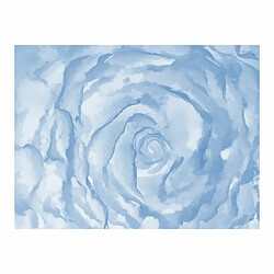 Paris Prix Papier Peint Fleur Rose Bleue 309 x 400 cm