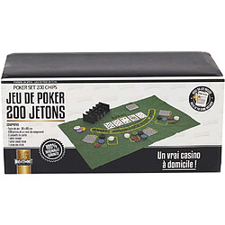 Acheter Mister Gadget Set de jeu de poker 200 jetons.