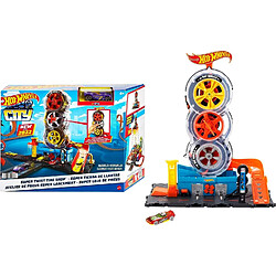 Mattel Hot Wheels City - Circuit boutique de pneus