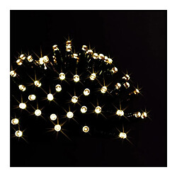 Feeric Lights And Christmas Guirlande extérieure de Noël à piles LED - L. 1400 cm - Blanc chaud