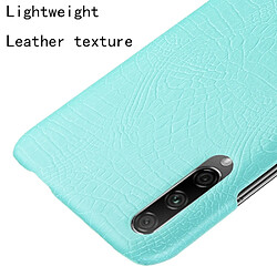 Wewoo Coque PC + PU antichoc en texture de crocodile pour Huawei Honor 9X / 9X Pro vert clair