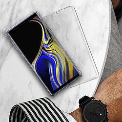 Acheter Avizar Pack Protection Samsung Galaxy Note 9 Coque Souple et Verre Trempé transparent