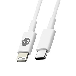 Forever Câble USB Type C vers Lightning Blanc