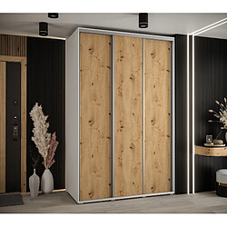 Abiks Meble Armoire DAVOS 1 À Portes Coulissantes 235,2/150/60 3 Portes