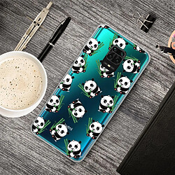 Coque en TPU impression de motif imd clair bambou et panda pour votre Xiaomi Redmi Note 9 Pro Max/Note 9 Pro/Note 9S