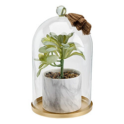 But Cloche plante artif H. 25 cm UTANO Multicouleur