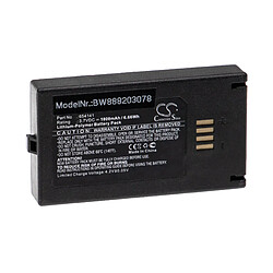 vhbw Batterie remplacement pour Nova 654141 pour appareil médical (1800mAh, 3,7V, Li-polymère)