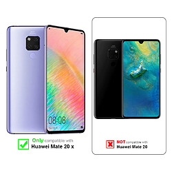 Cadorabo Verre trempé Huawei MATE 20 X Film Protection