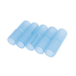 Acheter 20x Plastique 28 Mm Rose + 40 Mm Bleu Self Grip Hair Rollers Salon Set Pour