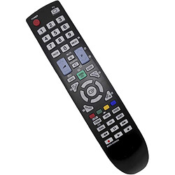 SANAG Aa59-00580A Telecommande De Remplacement Pour Samsung Tv Ps42B450B Le40B550M2H Le40B550 Le40B530 Le37B530 Le32B530 Le37B530P7Wxcs Ps42B450 Le40B550A5P/Xxc Le40B530P7Wxab Le37B530P7Wxsh Aa5900580A