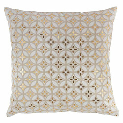 Paris Prix Coussin Déco Déhoussable Azelia 45x45cm Or