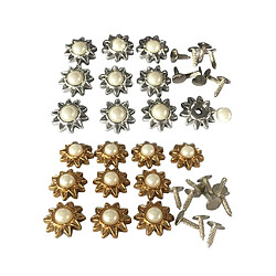 Rivet stud boutons pression bouton rivet perle