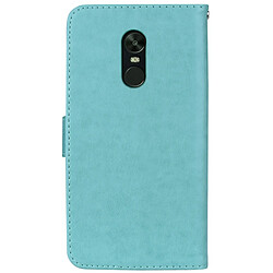 Avis Wewoo Housse Étui vert pour cartes et porte-monnaie Xiaomi Redmi Note 4X Roses Pressé Fleurs Motif Flip en cuir avec titulaire fentes