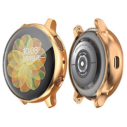 Acheter Coque en TPU tout autour or rose pour votre Samsung Galaxy Watch Active 2 44mm