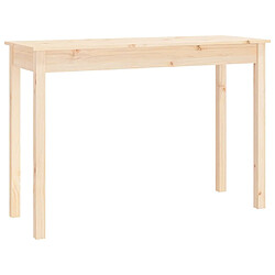 vidaXL Table console 110x40x75 cm Bois massif de pin