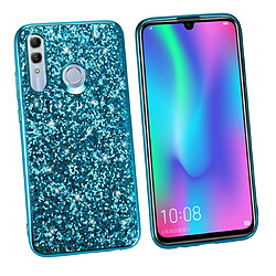 Avis Wewoo Coque TPU antichoc en poudre pailletée pour Huawei Honor 10 Lite Rouge