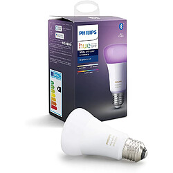 Philips ampoule LED Connectée White & Color Ambiance E27 Compatible Bluetooth avec fonctionne avec Alexa [Classe énergétique A+]