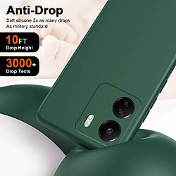 Htdmobiles Coque pour Xiaomi Redmi 13C / Poco C65 / Poco M6 5G - housse etui silicone gel fine + verre trempe - VERT