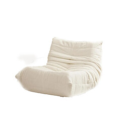 SoftEva Togo beige canapé simple sans assemblage soutien ergonomique du corps entier mousse élastique haute densité