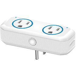 Justgreenbox Prise de courant à télécommande Smart WiFi Plug, Bleu