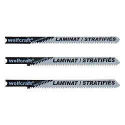 Lames WOLFCRAFT SS stratifié B&D