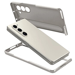 Samsung Coque Z Fold 5, Standing Case Strap Gris pas cher