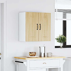 Avis vidaXL Armoire murale de cuisine Kalmar chêne sonoma bois d'ingénierie