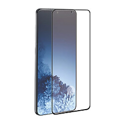 Muvit Protection d'écran pour Samsung Galaxy S21 5G Anti-rayure et Antichoc Noir transparent