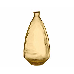 Vase Alexandra House Living GASTON AMAR Jaune verre recyclé 35 x 62 x 35 cm