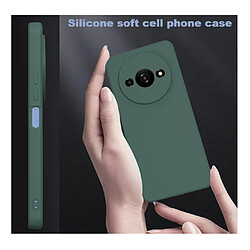 Htdmobiles Coque pour Xiaomi Redmi A3 / Poco C61 4G - housse etui silicone gel fine + verre trempe - VERT