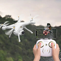 Attop Wifi GPS W9 1080P Caméra Drone Altitude Tenir le mode sans tête Quadcopter blanc