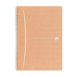 Cahier recyclé spirale Oxford Touareg A4 21 x 29,7 cm petits carreaux 100 pages - Lot de 5