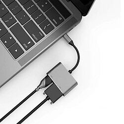 Adaptador Ewent EW9700 USB-C para HDMI/VGA Gris pas cher