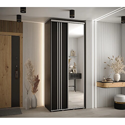 Abiks Meble Armoire DAVOS 7 À Portes Coulissantes 235,2/120/60 2 Portes