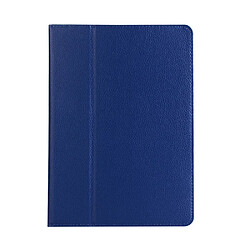 Etui en PU avec support bleu foncé pour Apple iPad 10.2 (2019)/Air 10.5 (2019)/Pro 10.5 (2017)