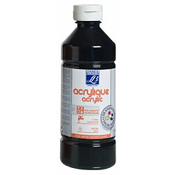 LB Education - 188536 - Loisir Créatif - Acrylique Liquide Education - Noir - 500 ml