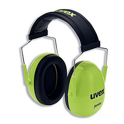 Casque antibruit enfant uvex K junior vert