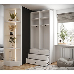 Avis Abiks Meble Armoire Inova 3 236,7/100/47 (bianco/nero)