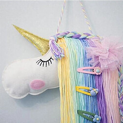 Universal Licorne avec mur de cheveux longs suspendus