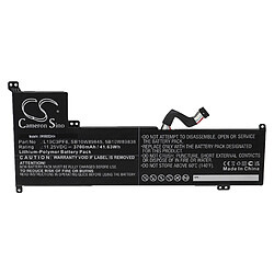 vhbw Batterie compatible avec Lenovo IdeaPad 3 17IML0 81WCCTO1WW, 17IML05 1WC007HAU ordinateur portable (3700mAh, 11,25V, Li-polymère)