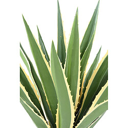 Pegane Plante artificielle haute gamme Spécial extérieur / AGAVE artificielle FURCRAEA - Dim : 110 x 90 cm