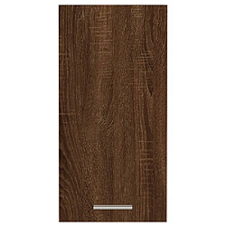 Acheter vidaXL Armoire suspendue Chêne marron 29,5x31x60 cm Bois d'ingénierie