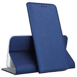 Htdmobiles Housse pour Oppo A18 / A38 - etui coque pochette portefeuille + verre trempe - BLEU MAGNET