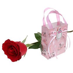 Acheter 12 Fille Mignonne Sacs-cadeaux Bébé Bonbons Douche Garçon Fourre-tout Rose De Fête D'anniversaire Faveur